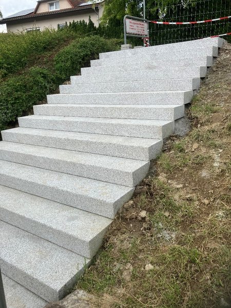 Erneuerung der maroden Treppenanlage an der Burgschule